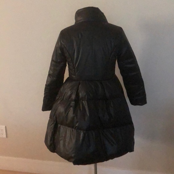 Black Puffer Coat - Picture 4 of 4